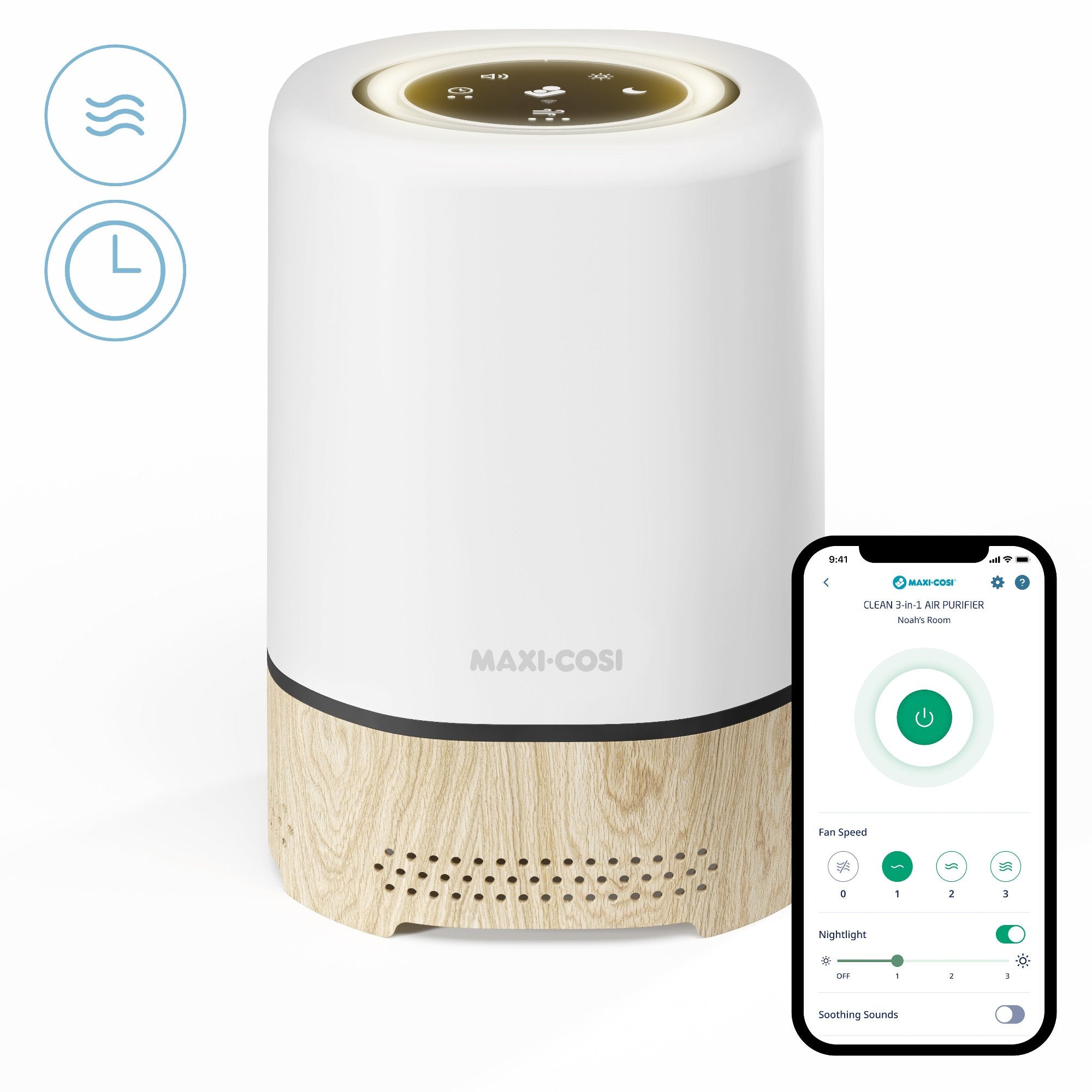 Clean 3-in-1 Air Purifier