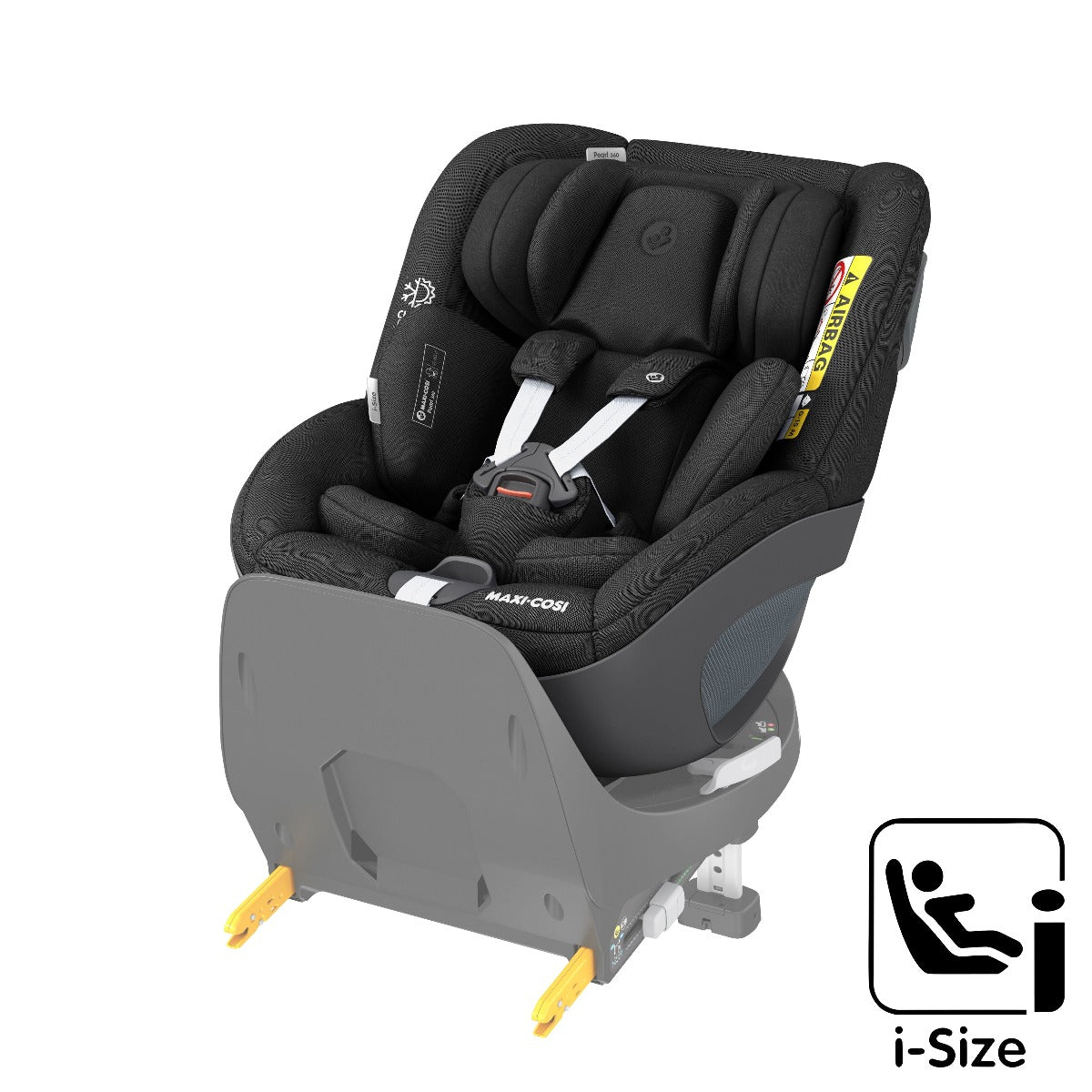 Maxi-Cosi Pearl 360 Black Car Seat Product Image - Maxi-Cosi UAE